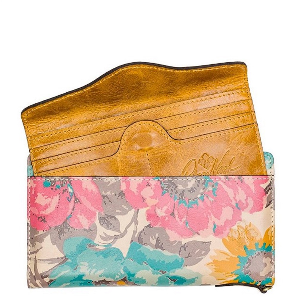 🆕🏷Patricia Nash First Bloom Wristlet/Wallet